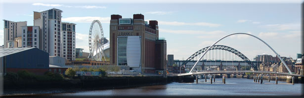 The River Tyne looking west